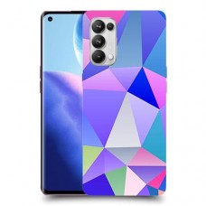 הפשטה קשת כיסוי מגן קשיח מעוצב ל Oppo Reno5 Pro 5G יחידה אחת סקרין מובייל