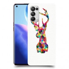 אייל קשת כיסוי מגן קשיח מעוצב ל Oppo Reno5 Pro 5G יחידה אחת סקרין מובייל