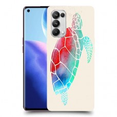 צב קשת כיסוי מגן קשיח מעוצב ל Oppo Reno5 Pro 5G יחידה אחת סקרין מובייל