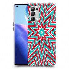 צבעי שלג כיסוי מגן קשיח מעוצב ל Oppo Reno5 Pro 5G יחידה אחת סקרין מובייל