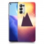 שטח פירמידים כיסוי מגן קשיח מעוצב ל Oppo Reno5 Pro 5G יחידה אחת סקרין מובייל