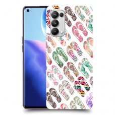 צעדים שאתה עוזב כיסוי מגן קשיח מעוצב ל Oppo Reno5 Pro 5G יחידה אחת סקרין מובייל