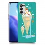 גלידה סאני כיסוי מגן קשיח מעוצב ל Oppo Reno5 Pro 5G יחידה אחת סקרין מובייל