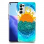 זריחה ליד הים כיסוי מגן קשיח מעוצב ל Oppo Reno5 Pro 5G יחידה אחת סקרין מובייל