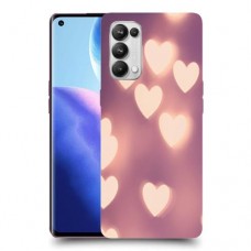 לבבות מעורפלים בחום כיסוי מגן קשיח מעוצב ל Oppo Reno5 Pro 5G יחידה אחת סקרין מובייל