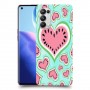 אבטיח אהבה כיסוי מגן קשיח מעוצב ל Oppo Reno5 Pro 5G יחידה אחת סקרין מובייל