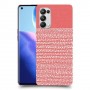 נקודות לבנות בורוד כיסוי מגן קשיח מעוצב ל Oppo Reno5 Pro 5G יחידה אחת סקרין מובייל