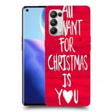 אתה עבור חג המולד כיסוי מגן קשיח מעוצב ל Oppo Reno5 Pro 5G יחידה אחת סקרין מובייל