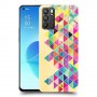 ניאון רומבי כיסוי מגן קשיח מעוצב ל Oppo Reno6 5G יחידה אחת סקרין מובייל