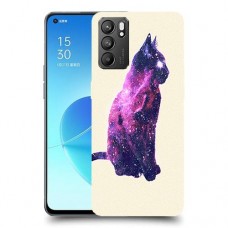 לילה מכושף כיסוי מגן קשיח מעוצב ל Oppo Reno6 5G יחידה אחת סקרין מובייל