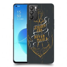 אין ים חלק כיסוי מגן קשיח מעוצב ל Oppo Reno6 5G יחידה אחת סקרין מובייל