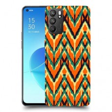 כתום Egometry כיסוי מגן קשיח מעוצב ל Oppo Reno6 5G יחידה אחת סקרין מובייל