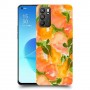 אפרסקים כתומים כיסוי מגן קשיח מעוצב ל Oppo Reno6 5G יחידה אחת סקרין מובייל