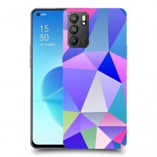 הפשטה קשת כיסוי מגן קשיח מעוצב ל Oppo Reno6 5G יחידה אחת סקרין מובייל