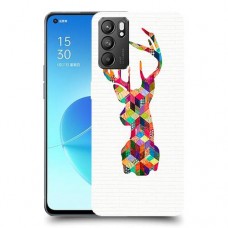 אייל קשת כיסוי מגן קשיח מעוצב ל Oppo Reno6 5G יחידה אחת סקרין מובייל