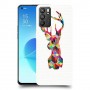 אייל קשת כיסוי מגן קשיח מעוצב ל Oppo Reno6 5G יחידה אחת סקרין מובייל