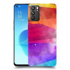קשת היא אוורית כיסוי מגן קשיח מעוצב ל Oppo Reno6 5G יחידה אחת סקרין מובייל