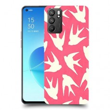 החיים האדומים כיסוי מגן קשיח מעוצב ל Oppo Reno6 5G יחידה אחת סקרין מובייל