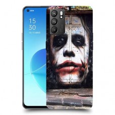 ליצן עצוב כיסוי מגן קשיח מעוצב ל Oppo Reno6 5G יחידה אחת סקרין מובייל