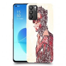 עישון כיסוי מגן קשיח מעוצב ל Oppo Reno6 5G יחידה אחת סקרין מובייל