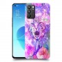 חתול מושלג כיסוי מגן קשיח מעוצב ל Oppo Reno6 5G יחידה אחת סקרין מובייל