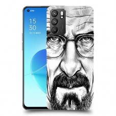 קפדני כיסוי מגן קשיח מעוצב ל Oppo Reno6 5G יחידה אחת סקרין מובייל