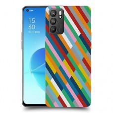 חיים מפשטים כיסוי מגן קשיח מעוצב ל Oppo Reno6 5G יחידה אחת סקרין מובייל