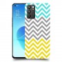 שורות צהובות-ירוקות כיסוי מגן קשיח מעוצב ל Oppo Reno6 5G יחידה אחת סקרין מובייל