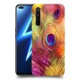 נוצת טווס כיסוי מגן קשיח מעוצב ל Realme 6 Pro יחידה אחת סקרין מובייל