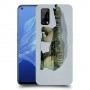 דוב לבן כיסוי מגן קשיח מעוצב ל Realme 7 5G יחידה אחת סקרין מובייל