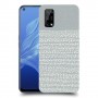 נקודות לבנות אפור כיסוי מגן קשיח מעוצב ל Realme 7 5G יחידה אחת סקרין מובייל