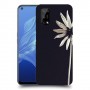פרח לבן כיסוי מגן קשיח מעוצב ל Realme 7 5G יחידה אחת סקרין מובייל