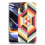 הצגת הפשטה כיסוי מגן קשיח מעוצב ל Realme 7 Pro יחידה אחת סקרין מובייל