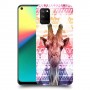 ג'ירפה נחמד כיסוי מגן קשיח מעוצב ל Realme 7i יחידה אחת סקרין מובייל