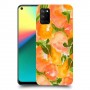 אפרסקים כתומים כיסוי מגן קשיח מעוצב ל Realme 7i יחידה אחת סקרין מובייל