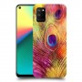 נוצת טווס כיסוי מגן קשיח מעוצב ל Realme 7i יחידה אחת סקרין מובייל