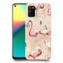 פלמינגו ורוד כיסוי מגן קשיח מעוצב ל Realme 7i יחידה אחת סקרין מובייל