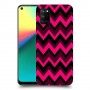 קווי סגול כיסוי מגן קשיח מעוצב ל Realme 7i יחידה אחת סקרין מובייל
