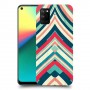 פסים בצבע כיסוי מגן קשיח מעוצב ל Realme 7i יחידה אחת סקרין מובייל