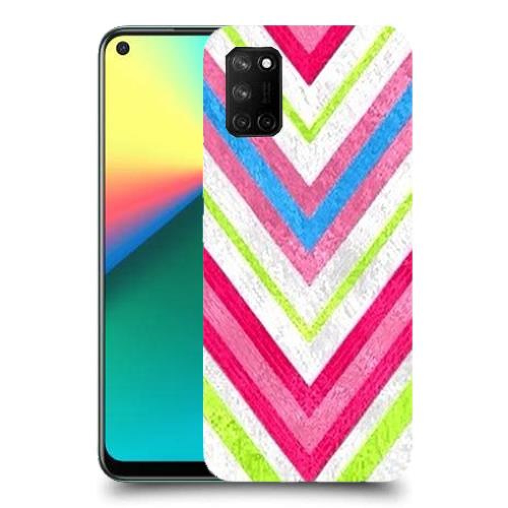 צבעים חשופים כיסוי מגן קשיח מעוצב ל Realme 7i יחידה אחת סקרין מובייל