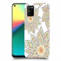 חמניות בלבן כיסוי מגן קשיח מעוצב ל Realme 7i יחידה אחת סקרין מובייל