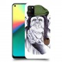 חשיבה קוף כיסוי מגן קשיח מעוצב ל Realme 7i יחידה אחת סקרין מובייל