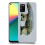 דוב לבן כיסוי מגן קשיח מעוצב ל Realme 7i יחידה אחת סקרין מובייל