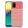 נקודות לבנות בורוד כיסוי מגן קשיח מעוצב ל Realme 7i יחידה אחת סקרין מובייל