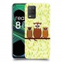 משפחת ינשוף כיסוי מגן קשיח מעוצב ל Realme 8 5G יחידה אחת סקרין מובייל