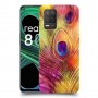 נוצת טווס כיסוי מגן קשיח מעוצב ל Realme 8 5G יחידה אחת סקרין מובייל