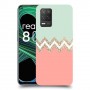 ורוד ירוק כיסוי מגן קשיח מעוצב ל Realme 8 5G יחידה אחת סקרין מובייל