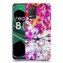 סתיו סגול כיסוי מגן קשיח מעוצב ל Realme 8 5G יחידה אחת סקרין מובייל