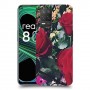 ורדים כיסוי מגן קשיח מעוצב ל Realme 8 5G יחידה אחת סקרין מובייל
