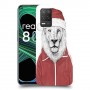 סנטה אריה כיסוי מגן קשיח מעוצב ל Realme 8 5G יחידה אחת סקרין מובייל